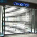 Transparent Polycarbonate Slat Rolling Door